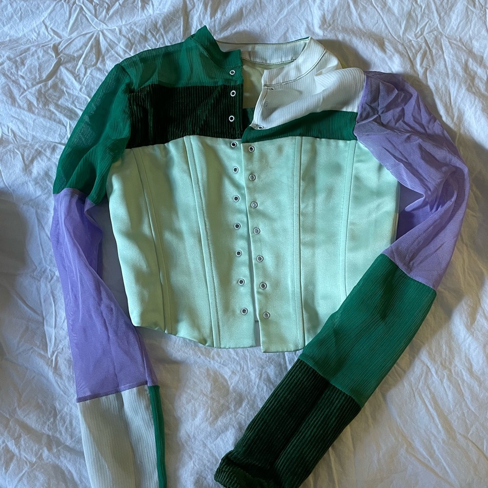 Danielle Guizio Long Sleeve Top - Picture 3 of 4